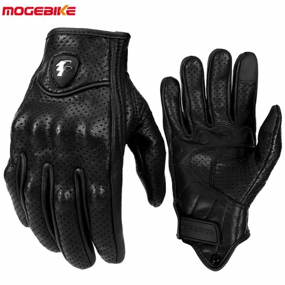 Outdoor Sports Gloves Outdoor Tactical Riding Gloves Motorbike Gloves Anti-Scrash Gloves Leather Motorcycle Gloves