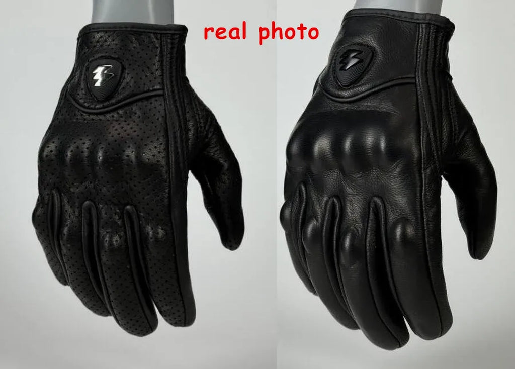 Outdoor Sports Gloves Outdoor Tactical Riding Gloves Motorbike Gloves Anti-Scrash Gloves Leather Motorcycle Gloves