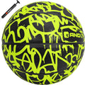 Fantom Graffiti Basketball: Official Regulation Size 7 (29.5") Rubber Basketball