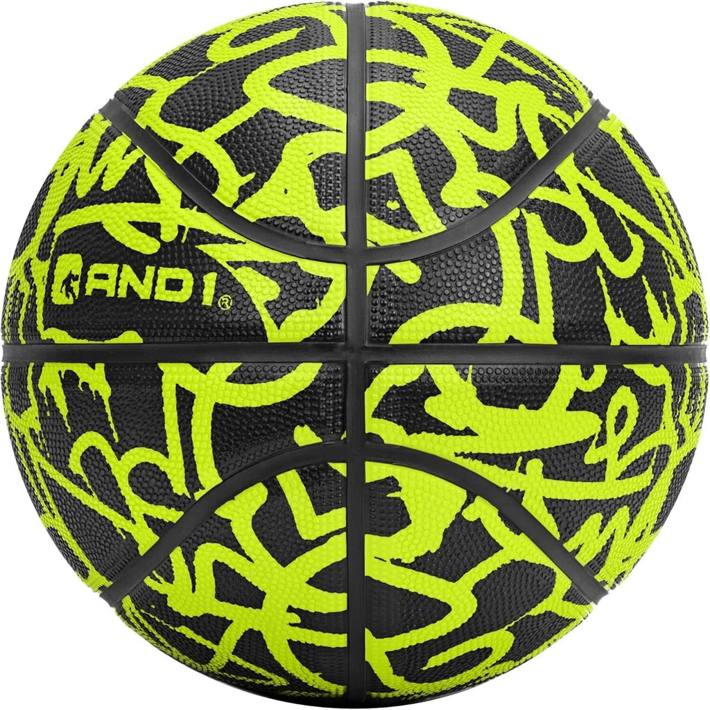 Fantom Graffiti Basketball: Official Regulation Size 7 (29.5") Rubber Basketball