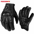 Outdoor Sports Gloves Outdoor Tactical Riding Gloves Motorbike Gloves Anti-Scrash Gloves Leather Motorcycle Gloves